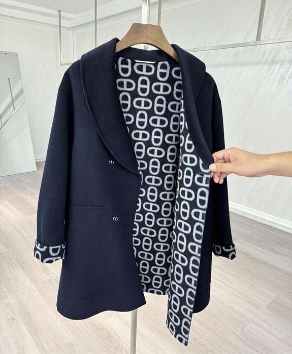 Пальто Hermes 1;1 к оригіналу, кашемір 100%