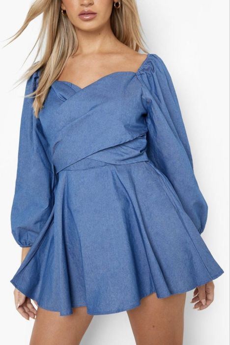 Літній комбінезон Boohoo під джинс розміру XS (6), новий