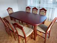 Rozkładany stół 8 osób drewniany