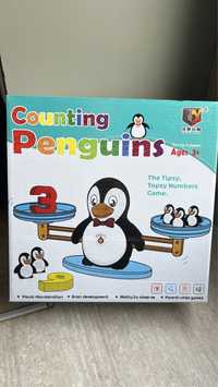 Настільна гра / математичні ваги «Counting penguins”