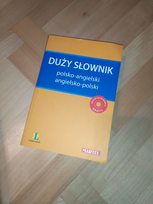 Słownik polsko-angielski z płytą MARTEL langenscheidt