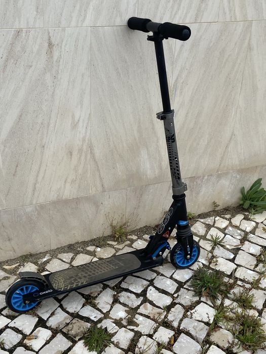Trotinete Oxelo dobrável com suspensão – usada