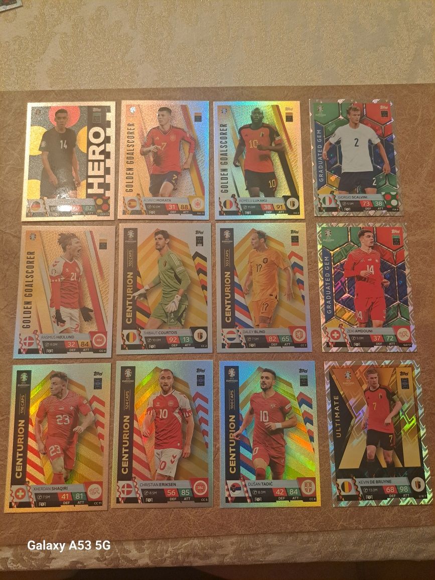 Cartas futebol match attack