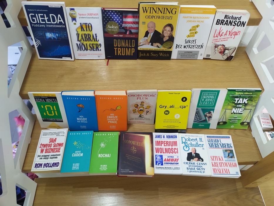 15 zł książka. Regina Brett Johnson Trump Branson Zaremba Assaraf