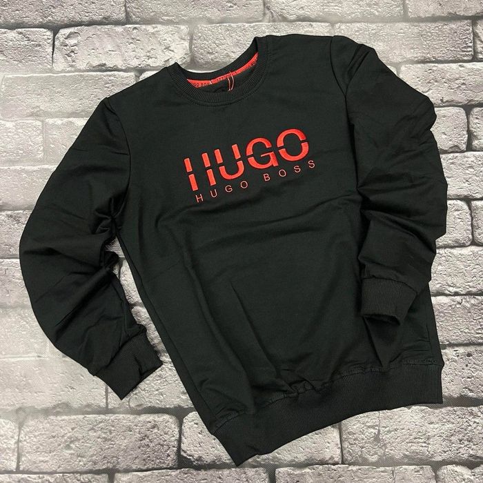 Світшот Hugo boss,жіноча кофта чорного кольору,свитшот S женский,M L