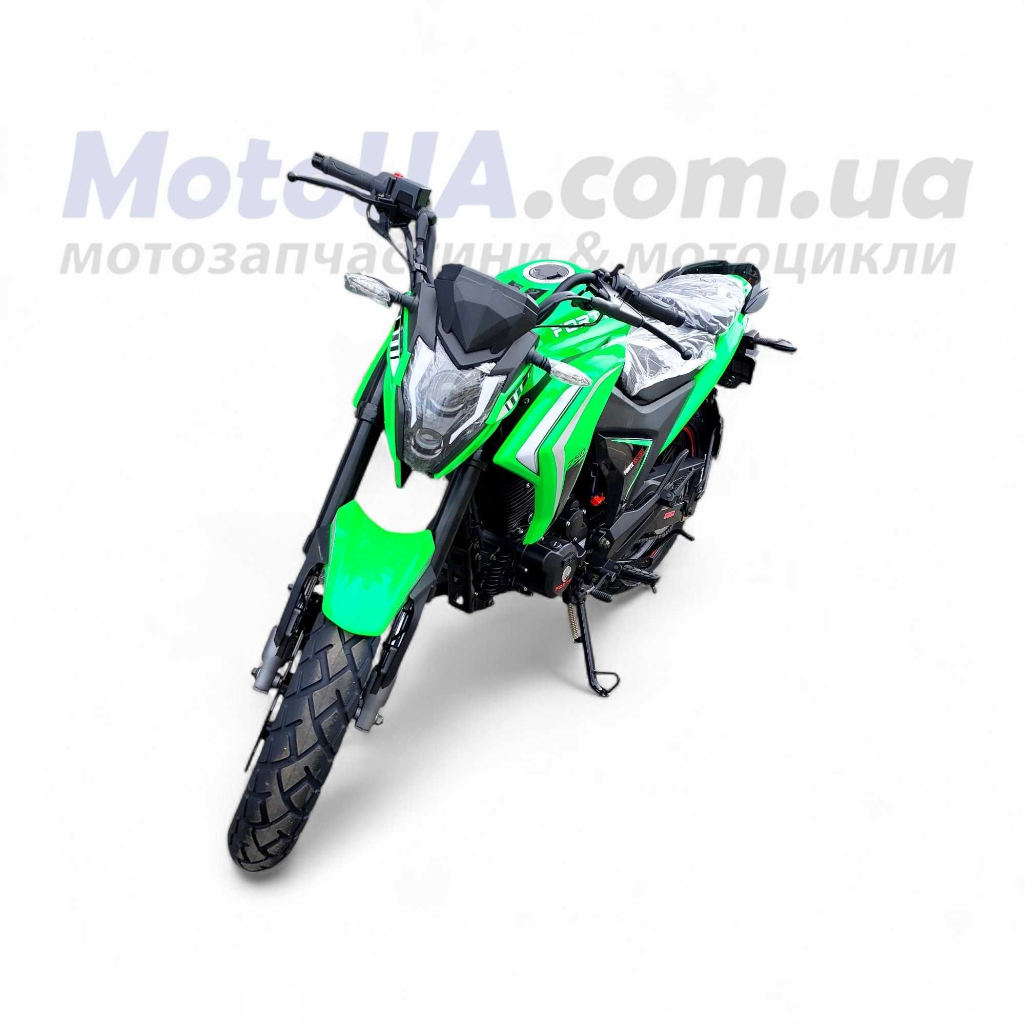 Мотоцикл FORTE BS-250, 19 к.с.,  повітряне, 17/17, гарантія, доставка