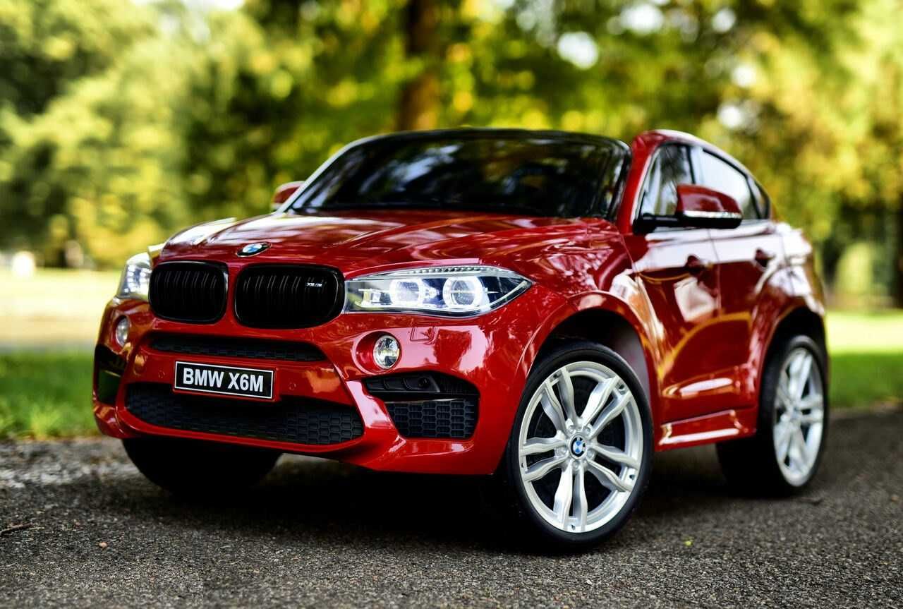 Samochód BMW X6 M Auto AKUMULATOR Motor Elektryczny JEEP SUV 2 DZIECI