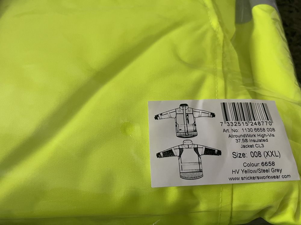 Ocieplana kurtka Snickers 1130 rozm XXXL 1100 XXL