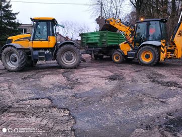 Prace ziemne/Usługi maszynami budowlanymi/Wyburzenia/Rozbiórki