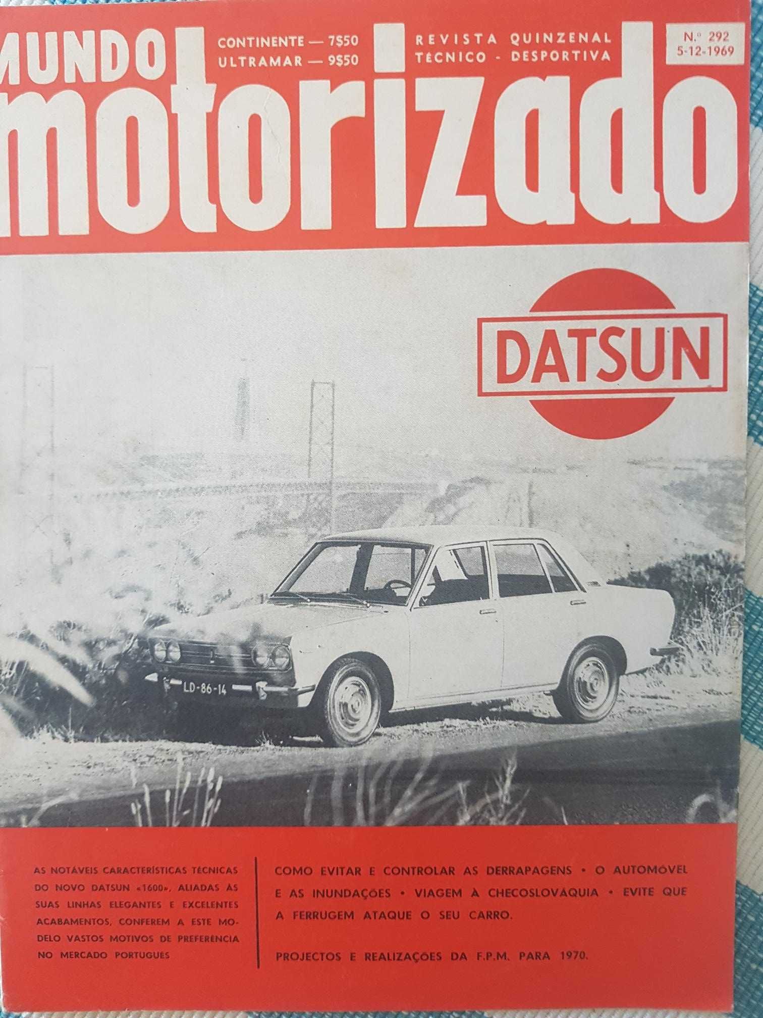 Revista Mundo Motorizado Nº292 (Ano:1969)