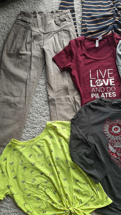 Paka ubrań damska S M champion sinsay fb h&m sowa