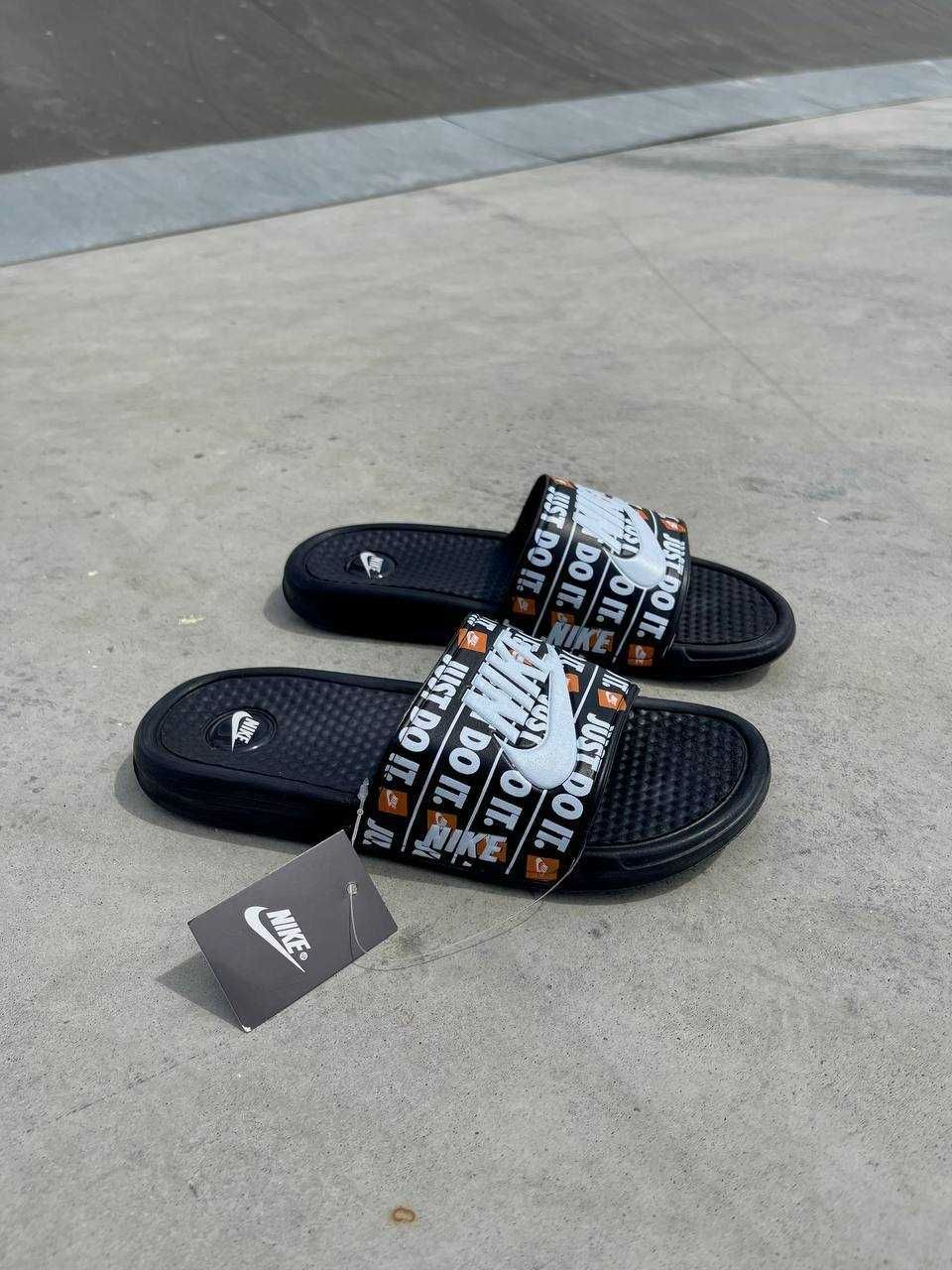 Жіночі шльопанці Nike Slides Just Do It ‘Black’ (36-40 р.)