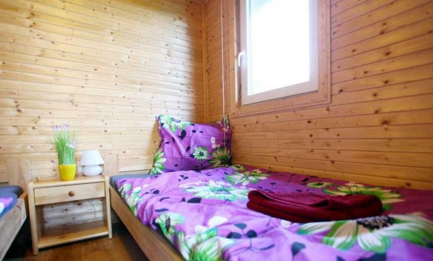Domki do wynajęcia – Lubin k. Międzyzdrojów  Widok na Zalew