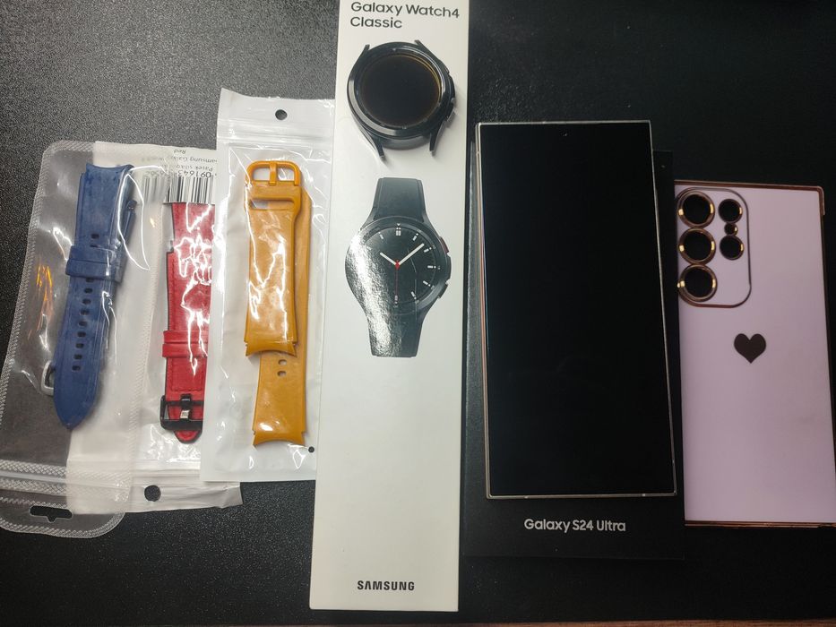Samsung Galaxy S24 Ultra 256 GB + Galaxy Watch 4 Classic 46 mm