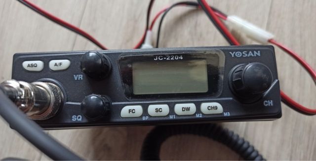 CB RADIO YOSAN JC-2204 Turbo_folia_Made in Korea_Polecam !