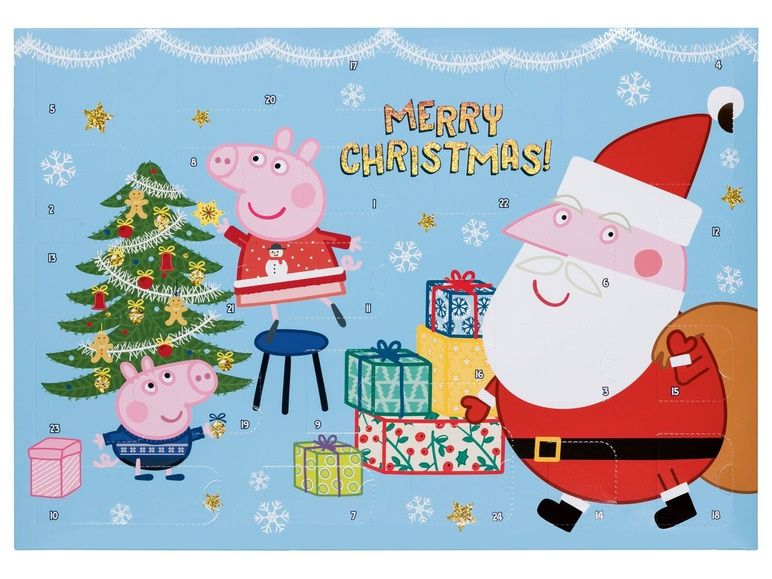 Kalendarz adwentowy Świnka Peppa