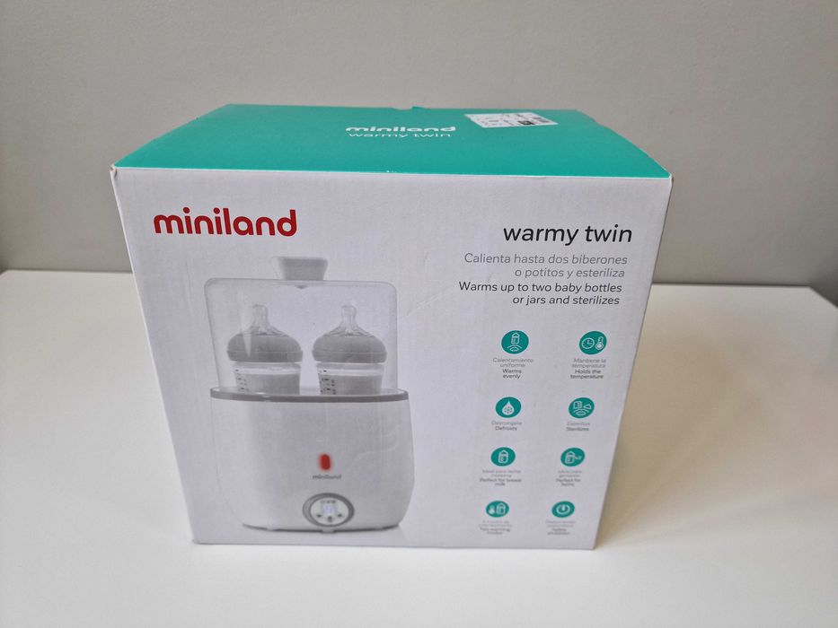 Miniland Warmy Twin - podgrzewacz i sterylizator na dwie butelki