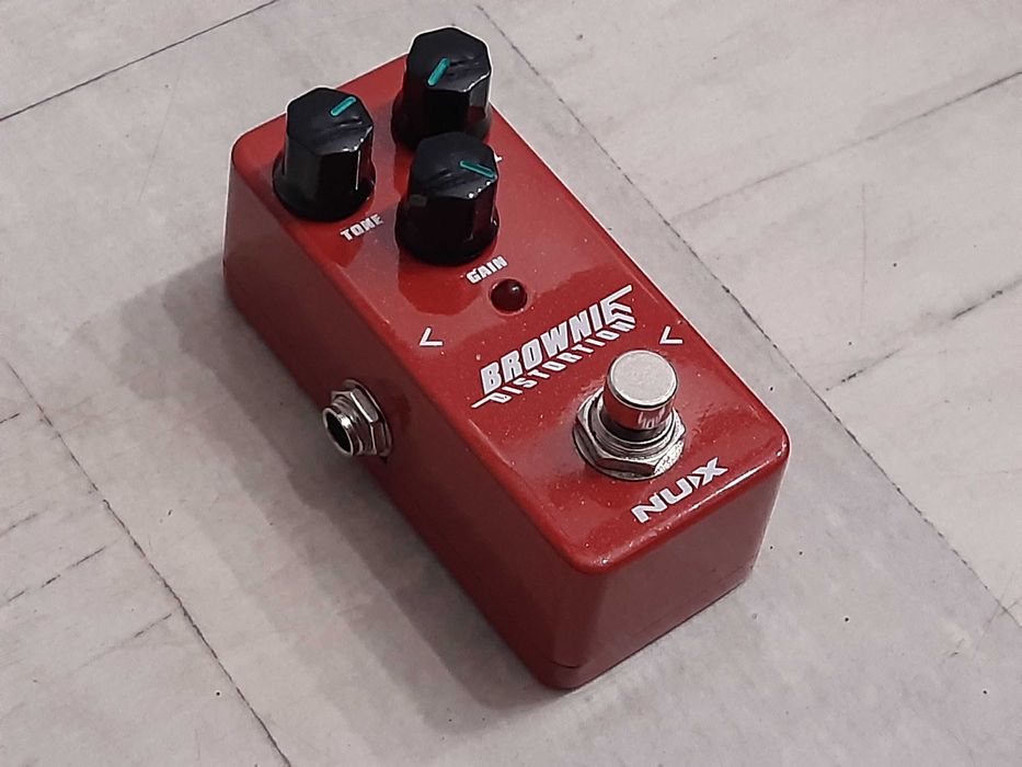 Efekt Gitarowy NUX NDS-2 Brownie Distortion - wysyłka lub dodam Gratis