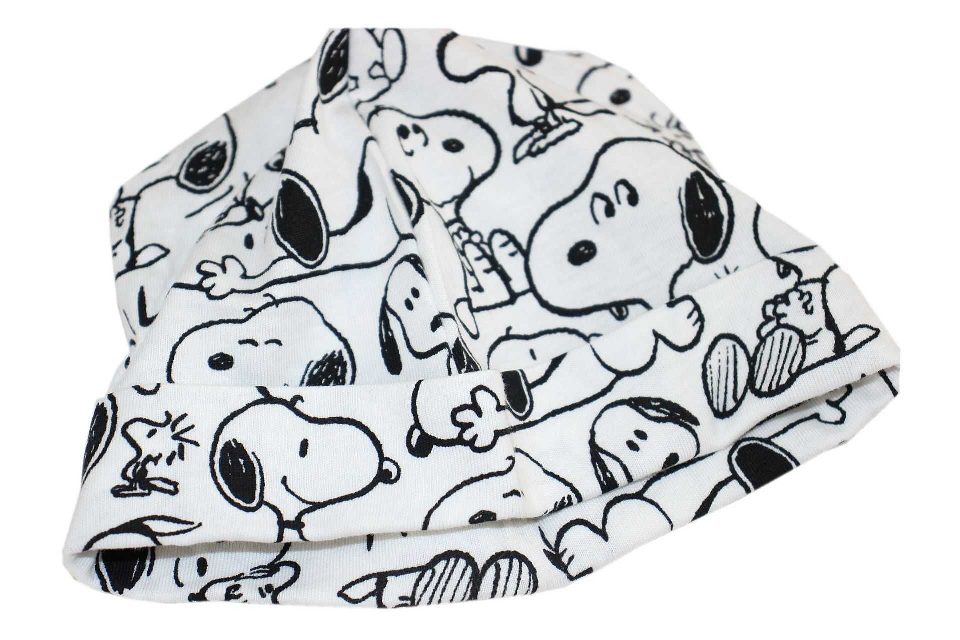 sw4 PEANUTS bawełniana lekka czapeczka niemowlęca (68) 3-6mies Snoopy