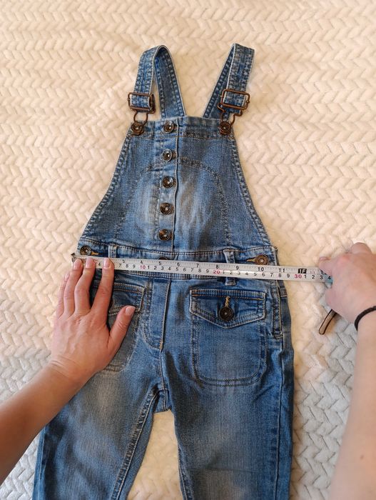 Комбінезон джинсовий Next для дівчинки