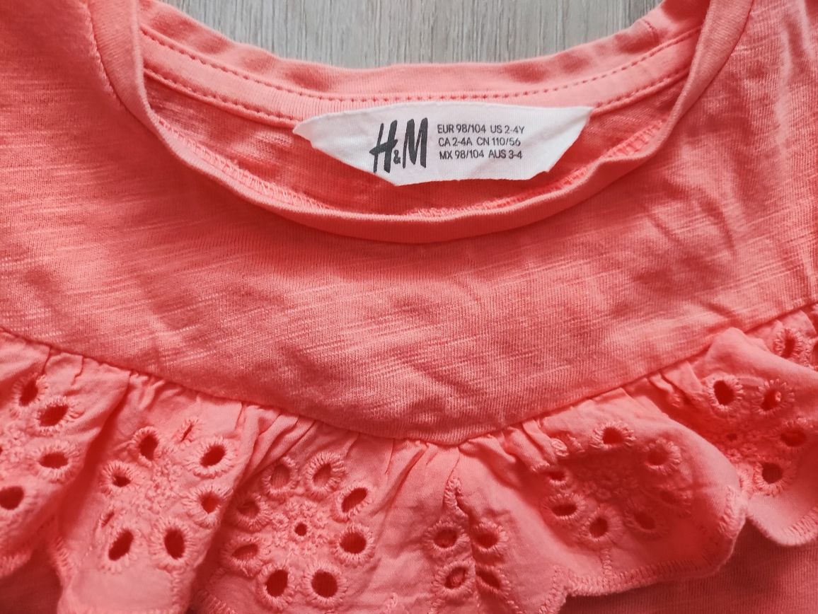Блузка, футболка H&M 2-4 года