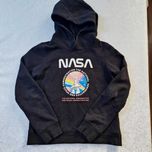 Czarna bluza NASA H&M 10-12 lat
