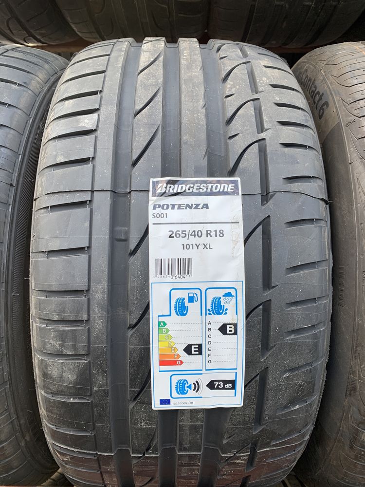 265/40R18	Bridgestone Potenza S001 101Y XL ZR шини нові літо