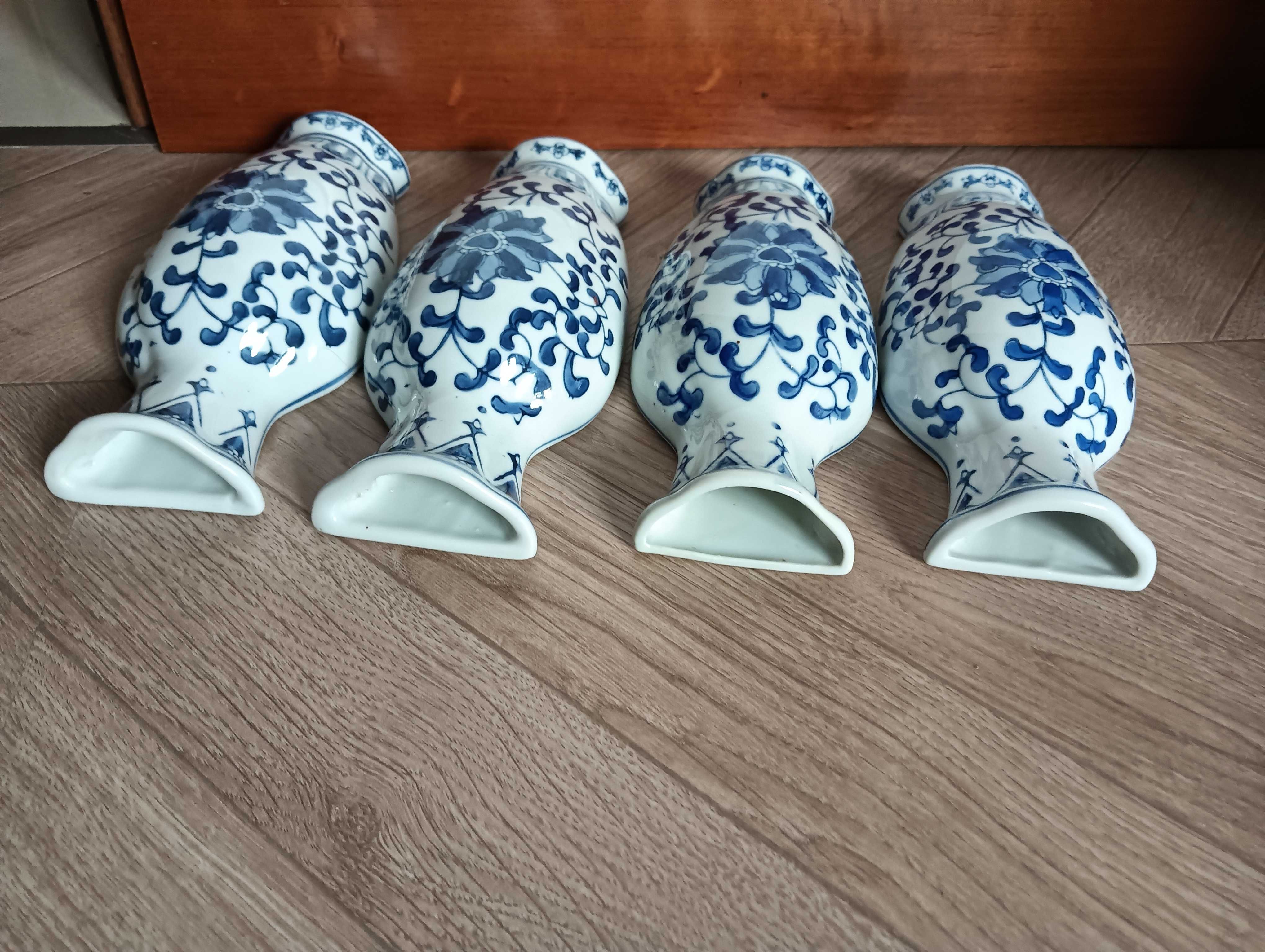 Porcelanowy wazonik nawilżacz na kaloryfer zestaw 4szt REZERWACJA