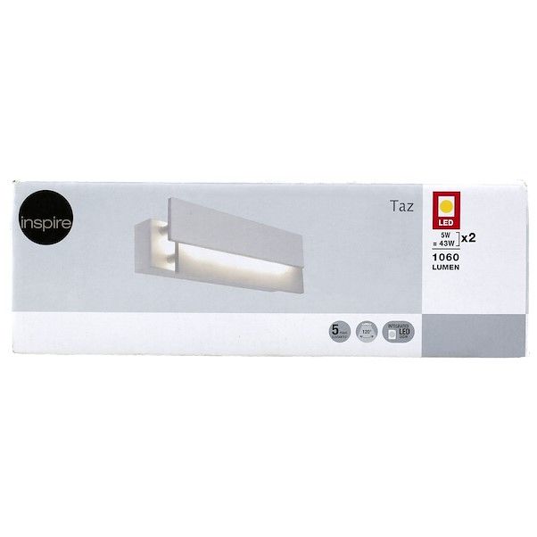 Aplique branco LED completamente novo