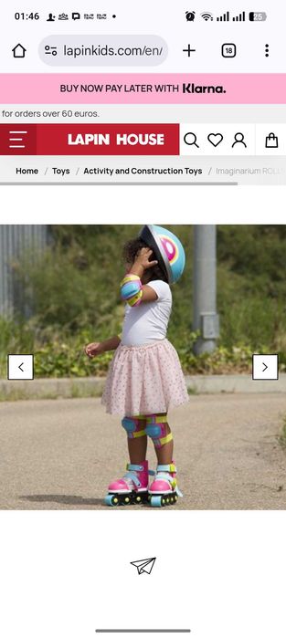 Patins criança imaginarium