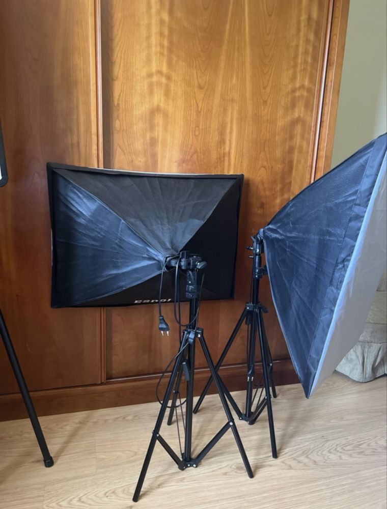 SoftBox Kit Iluminação 50x70