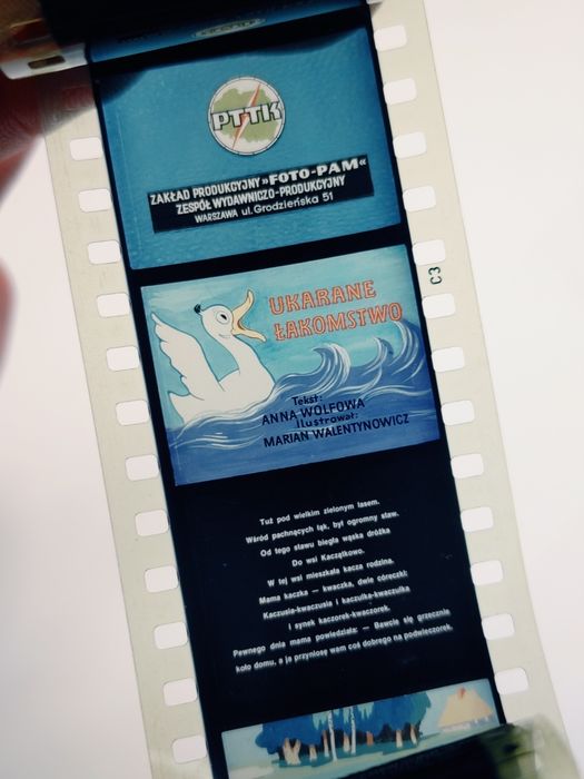 Bajki na rzutnik UKARANE ŁAKOMSTWO bajki retro prl na kliszach