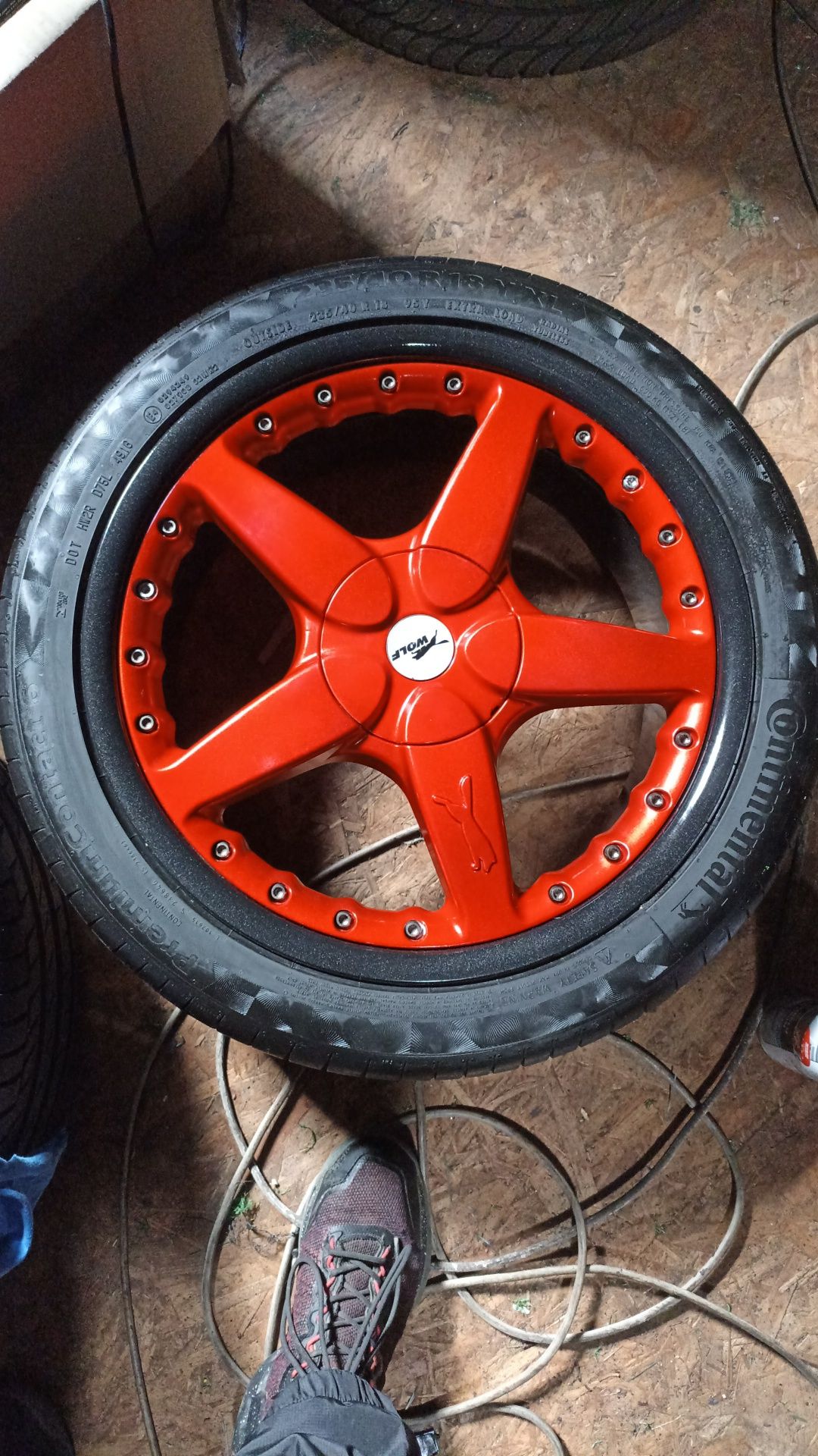 Alufelgi Wolf 18cali 5x108 zamiana