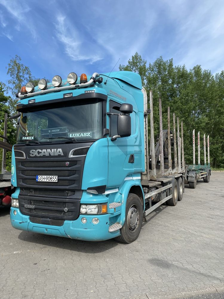 Scania V8 R520 Do drewna drzewa HDS