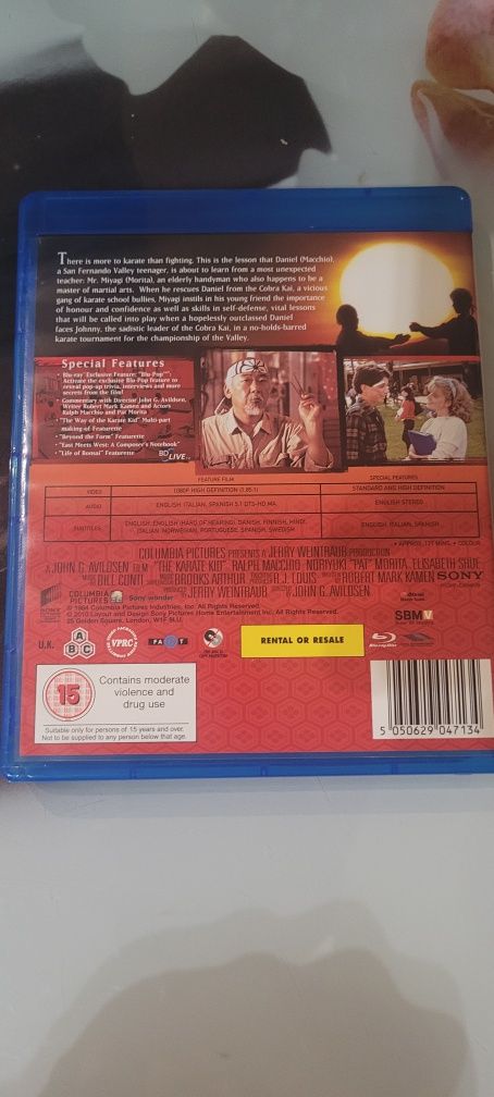 Film Karate Kid płyta Blu-ray