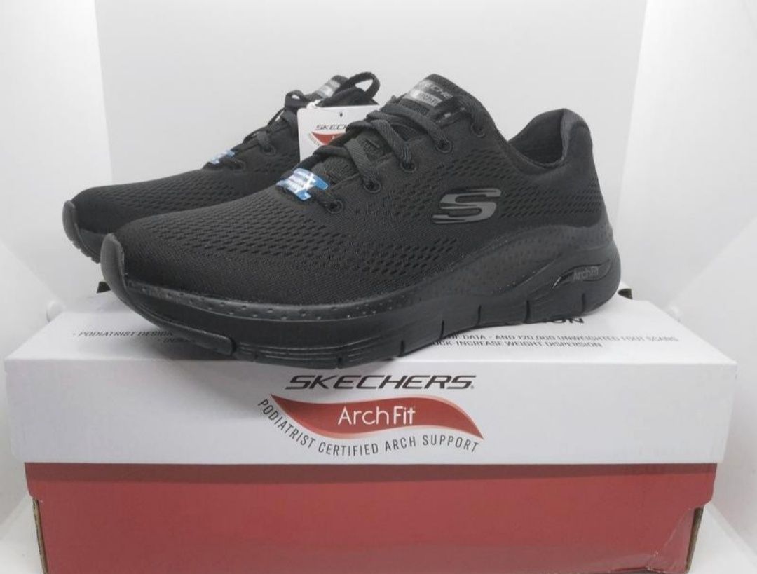 дышащие 27,5см кроссовки Skechers Arch Fit оригинал