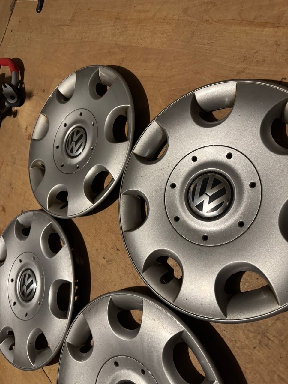4x kołpaki 16" cali oryginalne OE do VW Golf Touran Passat Jetta Polo
