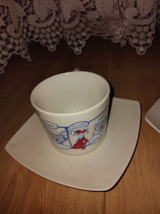 Ceramika filiżanki + dzbanek