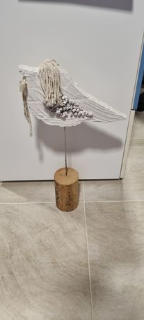 Ozdoba z drewna ptak