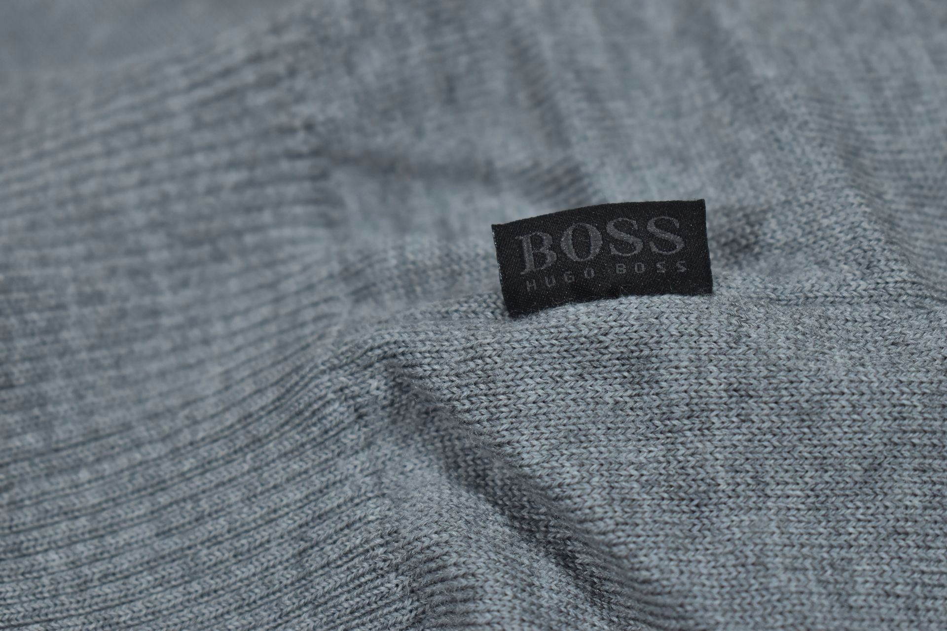 HUGO BOSS Sweter Męski Extrafine Merino Slim / XXL