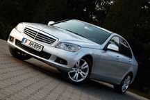 Mercedes-Benz Klasa C Mercedes C 180 Kompressor 2008r czujniki parkowania