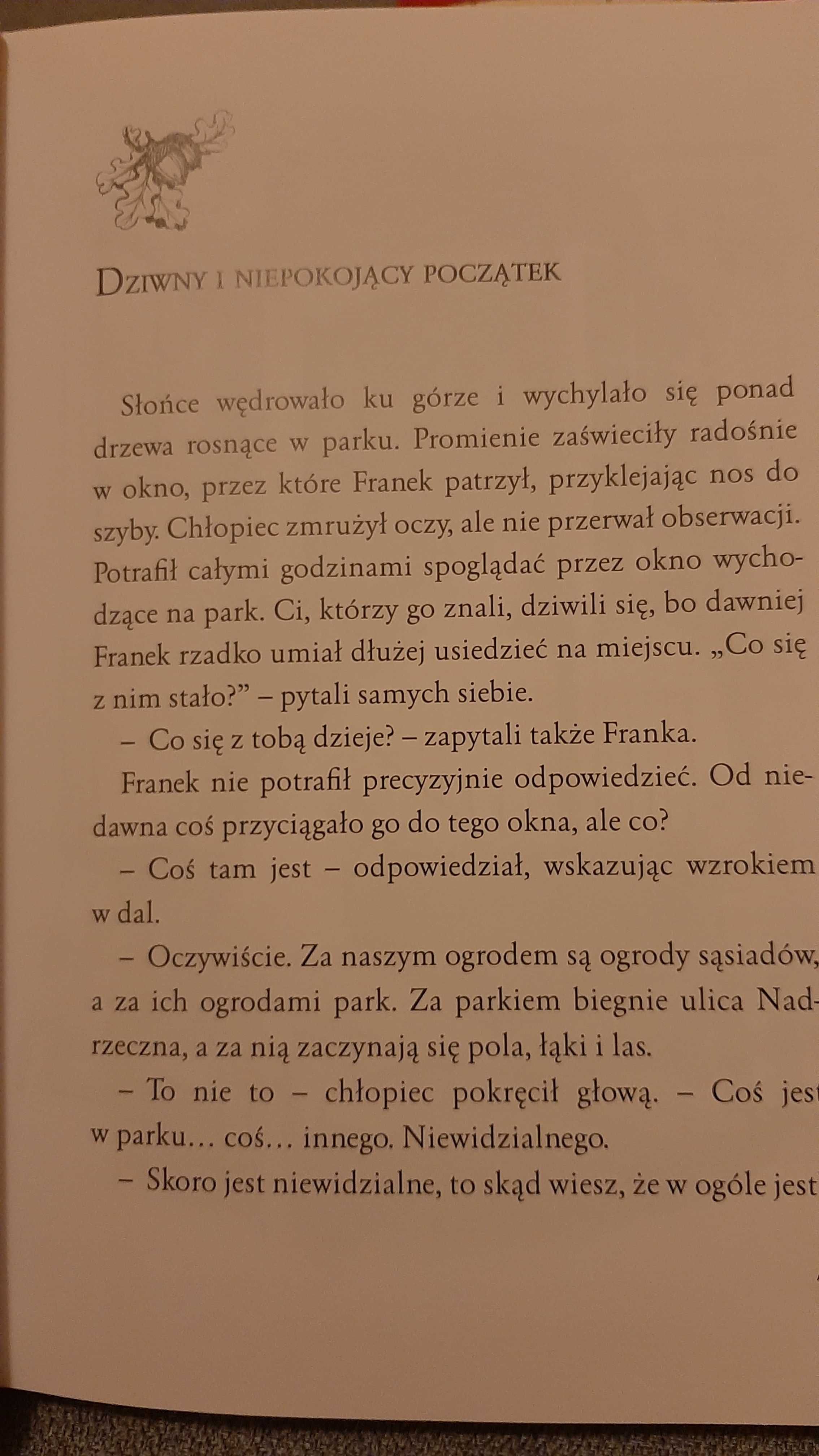 Franek i duch drzewa Lech Zaciura il Alicja Rybicka Wydawnictwo Skrzat