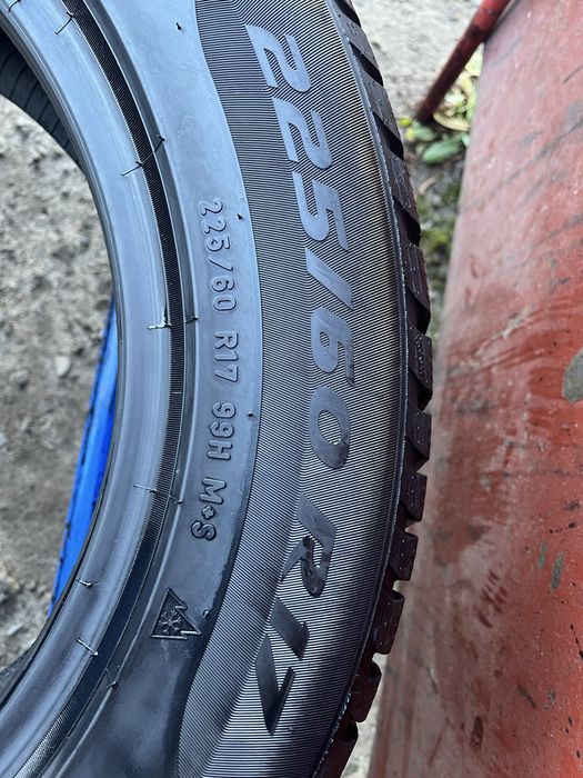 225/60/17 R17 Pirelli Sottozero3 winter зима 2 шт