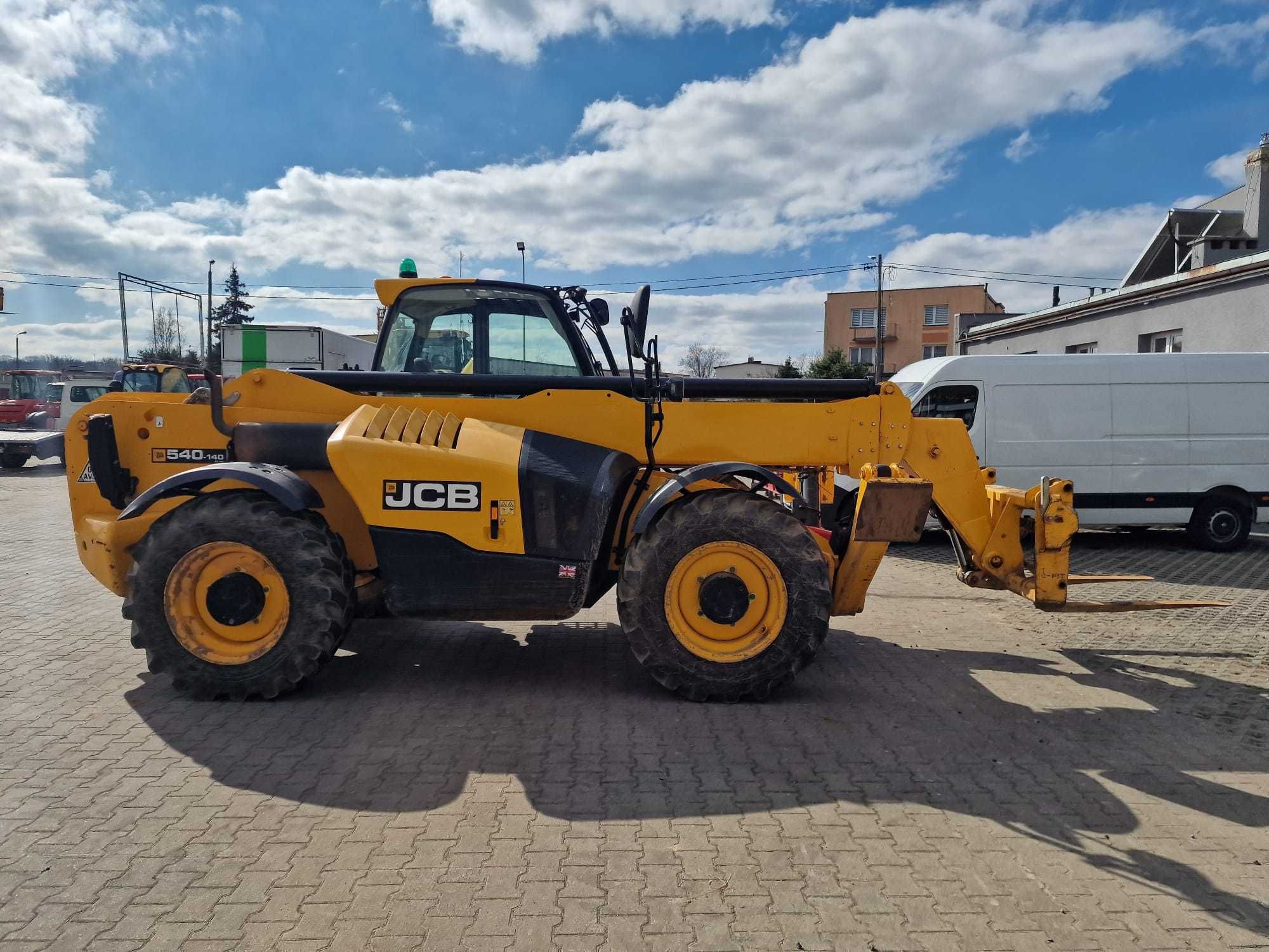 Ładowarka teleskopowa JCB 540-140, 2019rok, klima, UDT 03/25