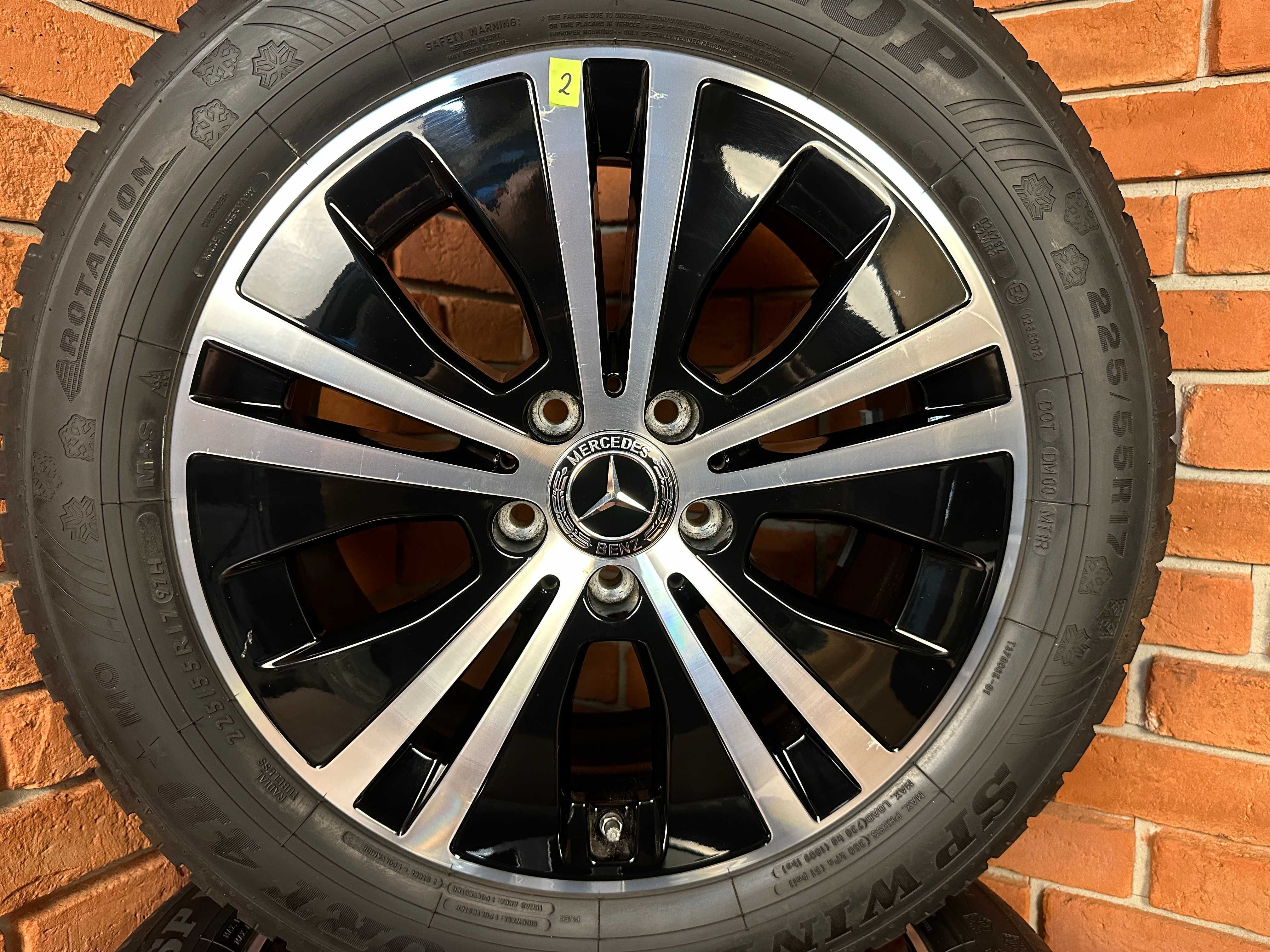 Koła Felgi 17 5x112 Mercedes E-Klasa W213 V-Klasa W447 Dunlop 2022