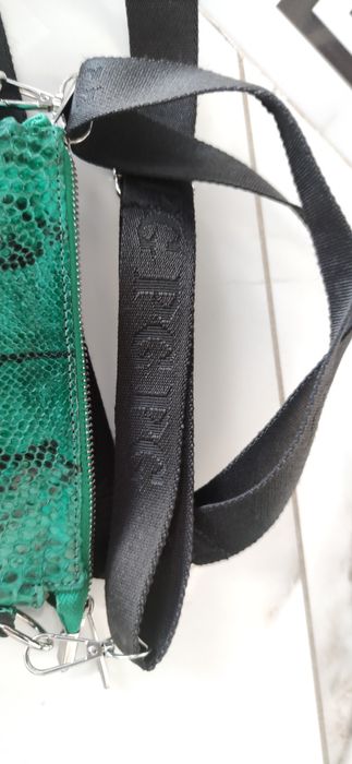 Сумочка через плече пітон кросбоді