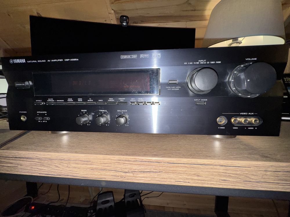 Amplituner Yamaha DSP-A595a + oryginalny pilot