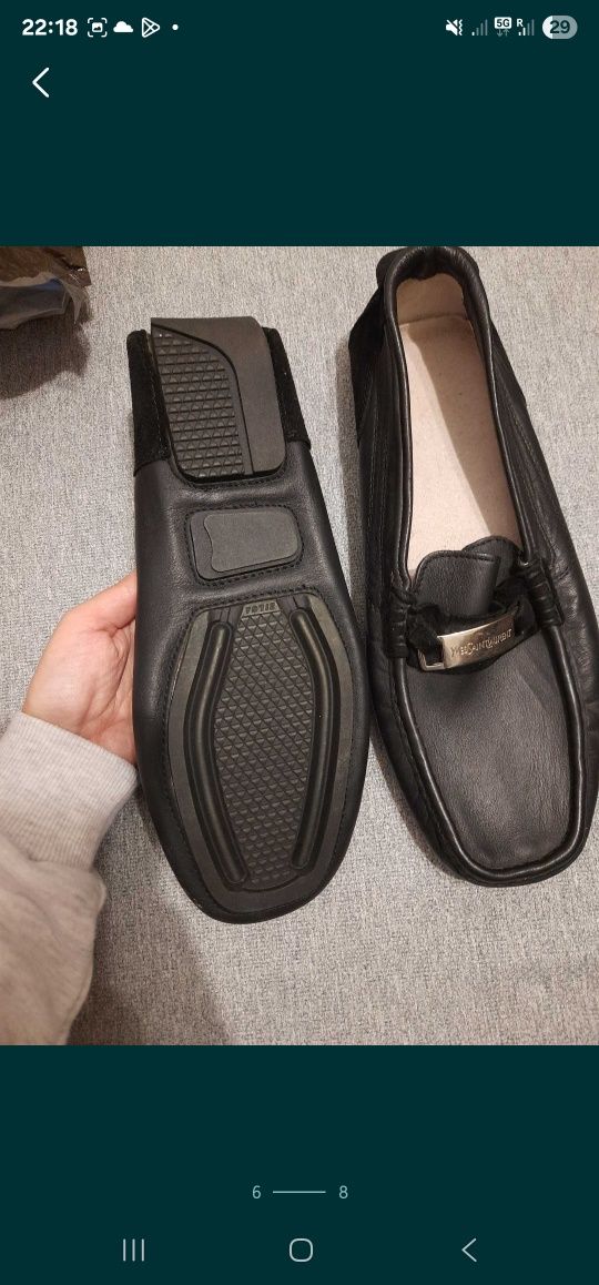 Лофери чоловічі  оригінальні Yves Saint Laurent 42 р