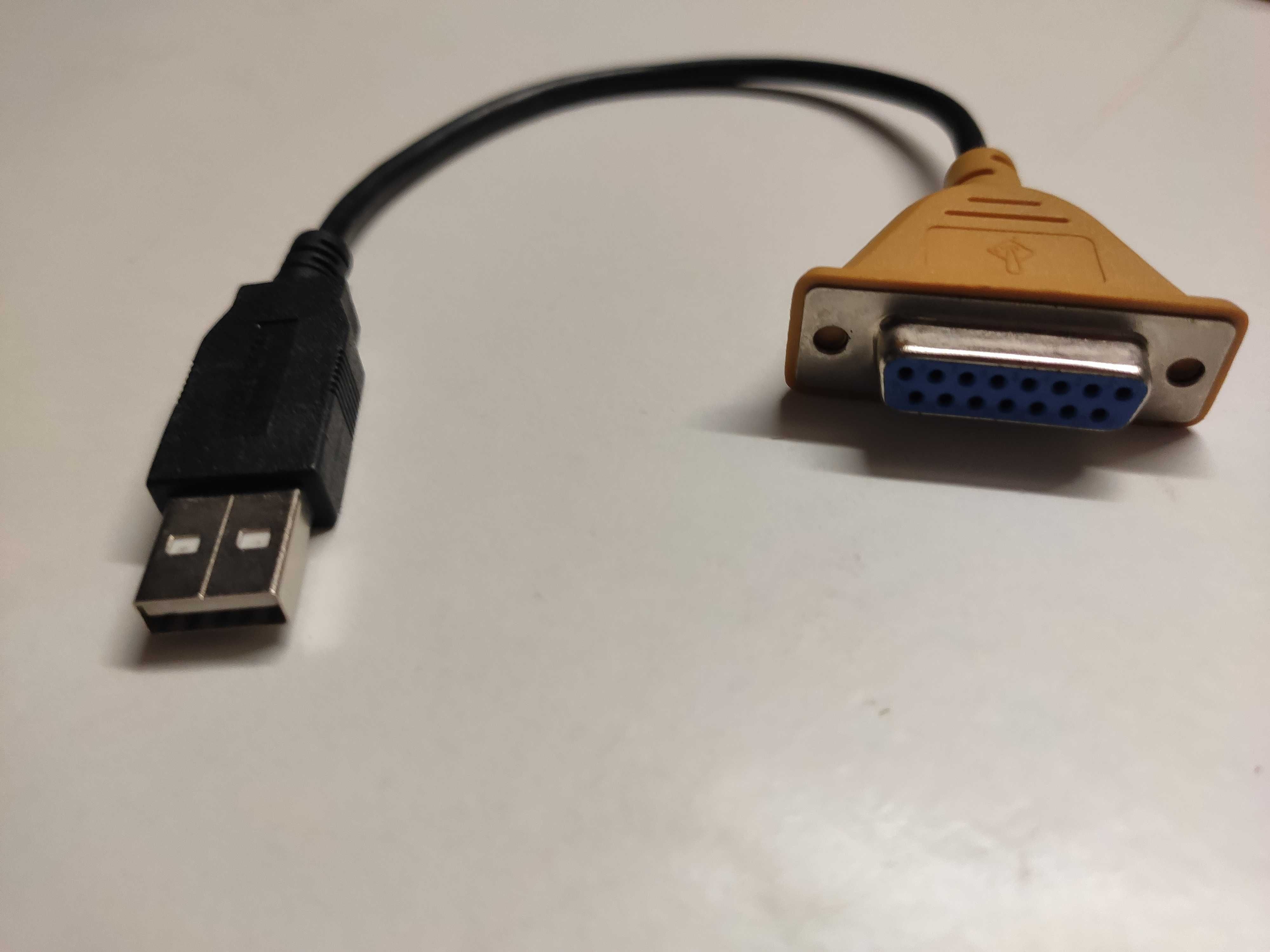 Cabo Conversor USB para DB15 Game Port