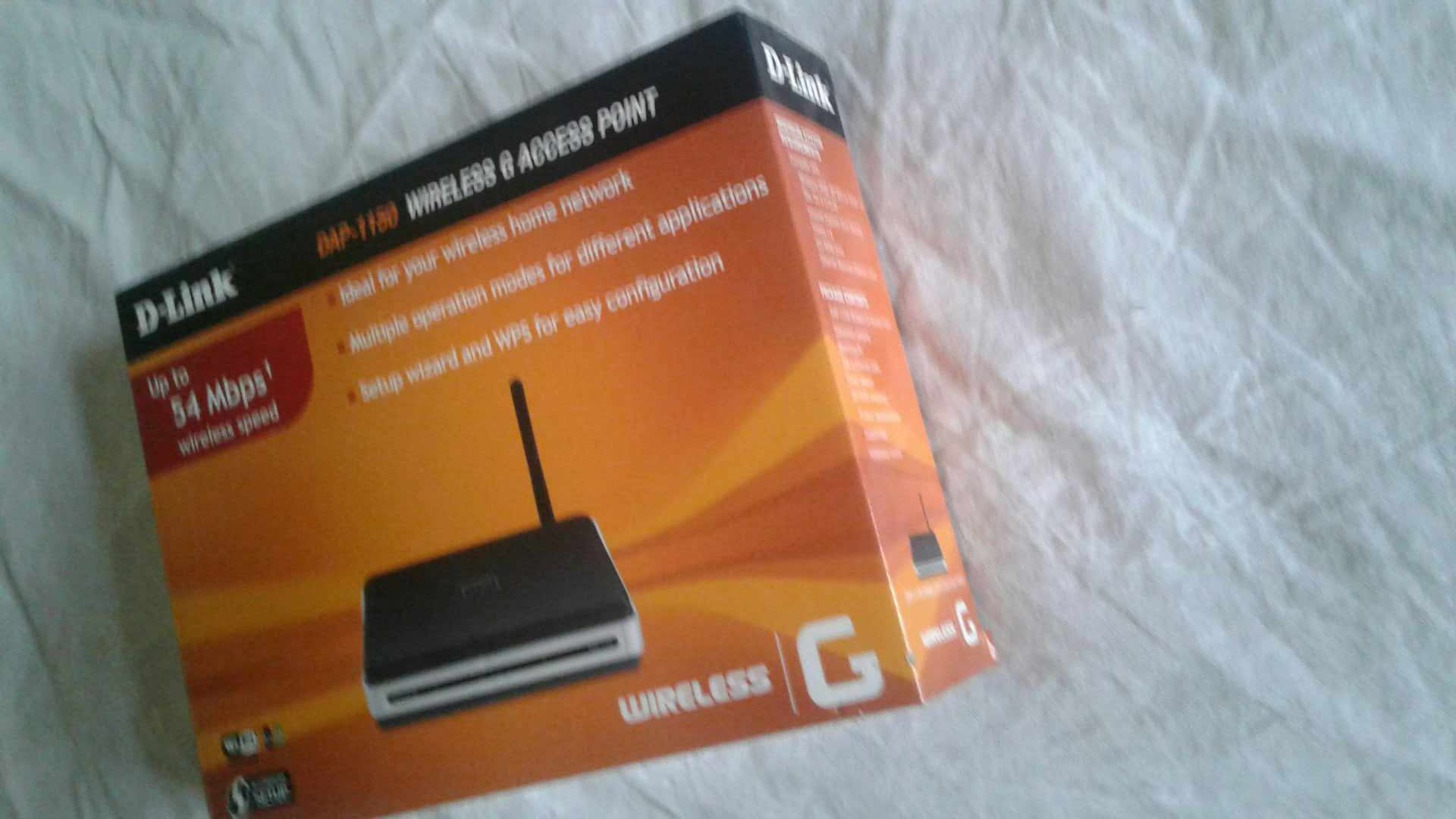 D-link DAP-1150 Wireless G ACCESS POINT